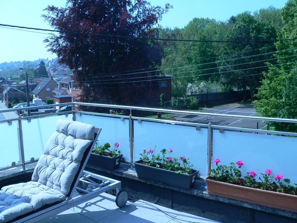 Liege 4420 Rue Jean Jaures 45 Grande Maison Joyeuse Avec Terrasse 30M2 Pour 8 Personnes Maximum 圣尼古拉 外观 照片